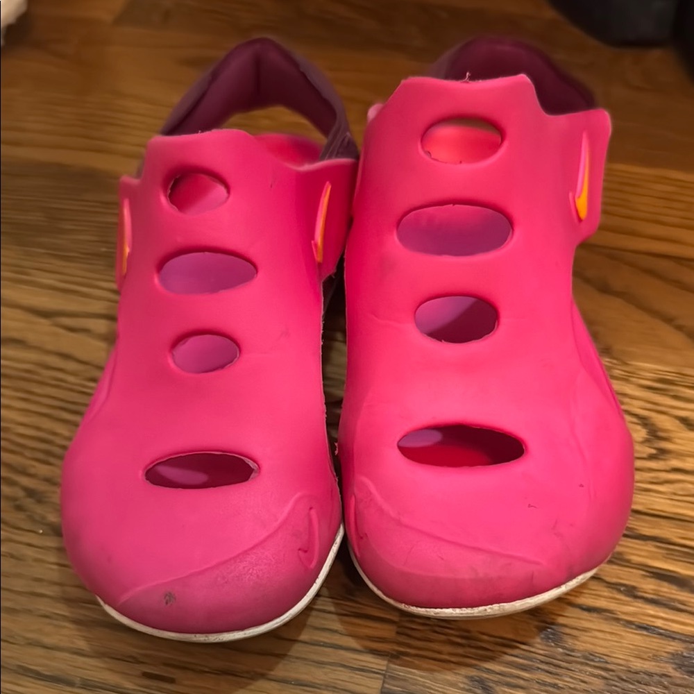 Kids Pink Slip-On Shoes